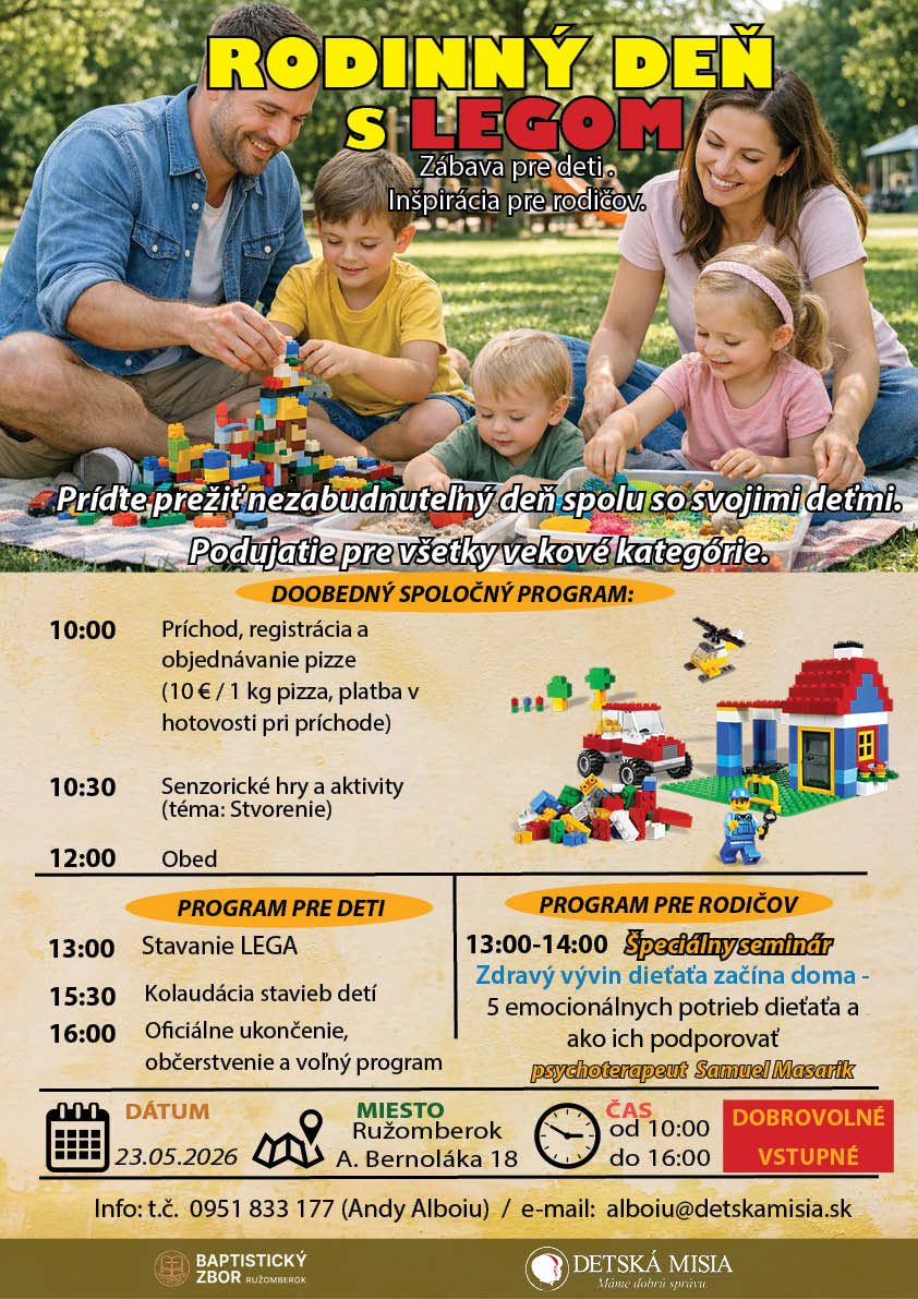 Rodinný deň s legom